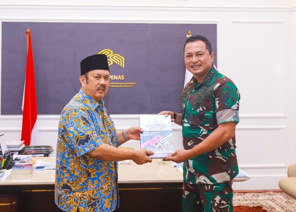 Kasau Audiensi dengan Menteri PPN/Kepala Bappenas