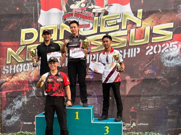 Prajurit TNI AU Sabet Gelar Juara di Danjen Kopassus Shooting Championship 2025, Tunjukkan Tekad TNI AU AMPUH