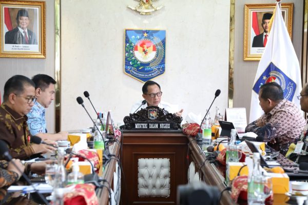 Percepat Realisasi APBD TA 2025, Mendagri Kumpulkan Pemda secara Virtual
