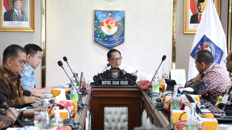 Percepat Realisasi APBD TA 2025, Mendagri Kumpulkan Pemda secara Virtual