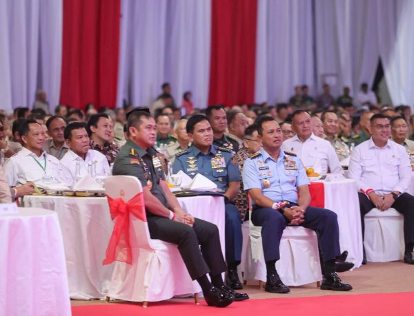 Kasau Hadiri Halalbihalal Keluarga Besar TNI-Polri, Tegaskan Komitmen TNI AU AMPUH Jaga Soliditas Kebangsaan