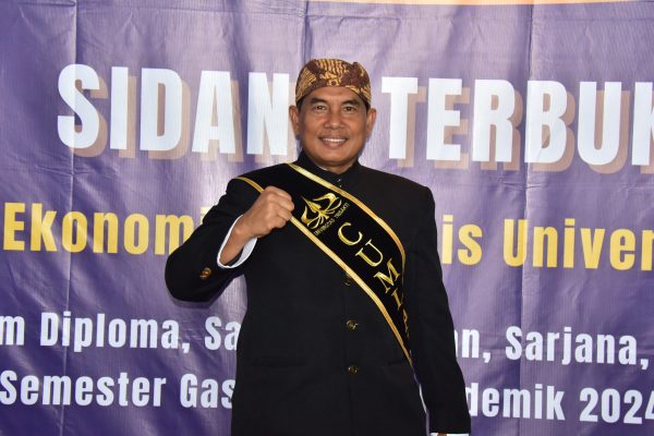Sidang Terbuka Yudisium, Dankormar Lulus Cum Laude program Doktor Feb Trisakti