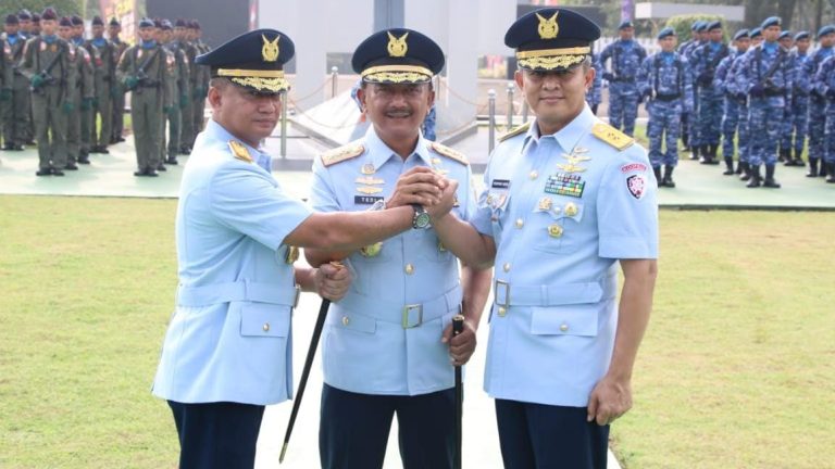 Estafet Kepemimpinan Koopsud I, Pangkoopsudnas Pimpin Sertijab dengan Semangat TNI AU AMPUH