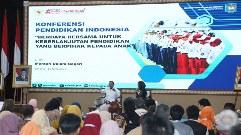 Jadi Narasumber di Konferensi Pendidikan Indonesia, Mendagri: Pemda Prioritaskan Kualitas Pembangunan SDM
