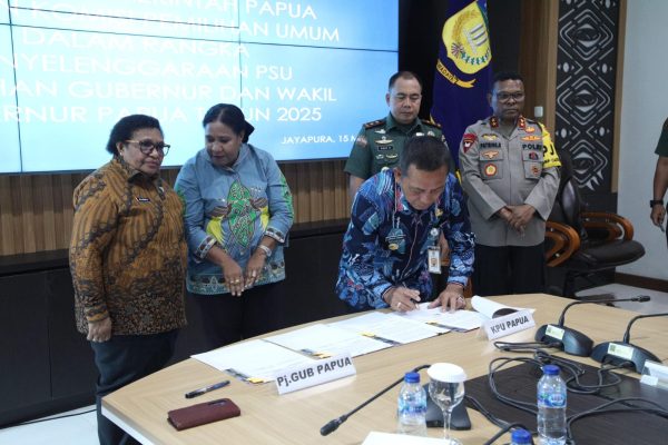 Wamendagri Ribka Pastikan APBD Provinsi Papua Siap Biayai Pelaksanaan Pemungutan Suara Ulang