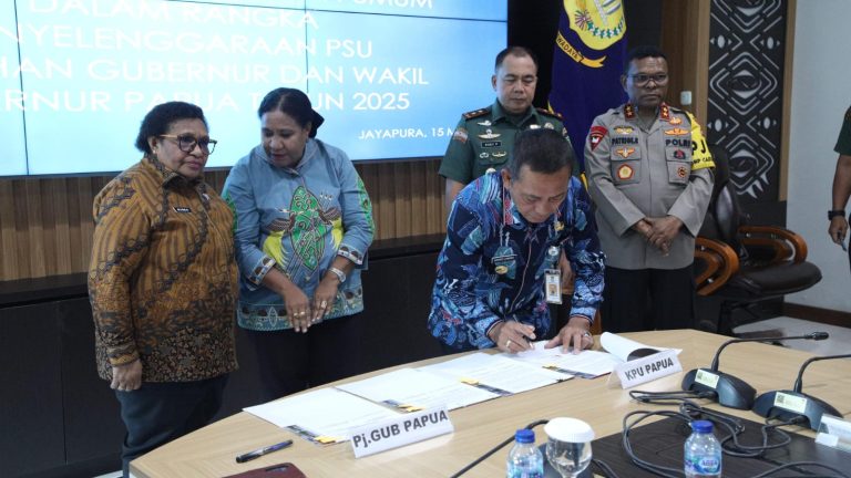 Wamendagri Ribka Pastikan APBD Provinsi Papua Siap Biayai Pelaksanaan Pemungutan Suara Ulang