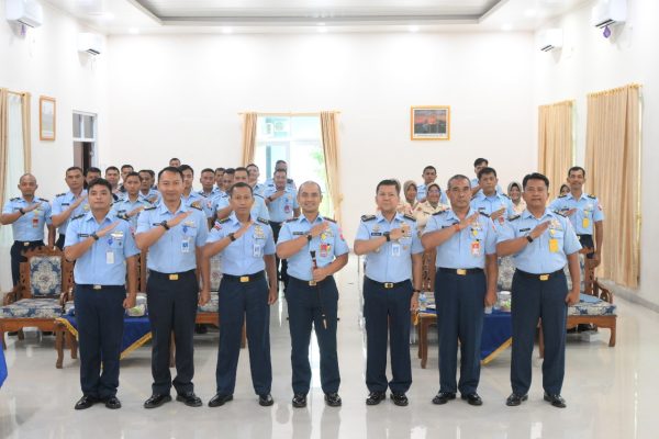Wujudkan TNI AU AMPUH, Diskumau dan Bank Indonesia Perkuat Wawasan Hukum dan Keuangan Prajurit Lanud Bunyamin