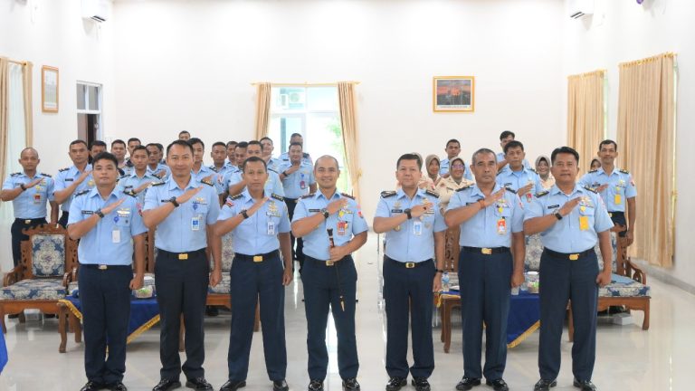 Wujudkan TNI AU AMPUH, Diskumau dan Bank Indonesia Perkuat Wawasan Hukum dan Keuangan Prajurit Lanud Bunyamin