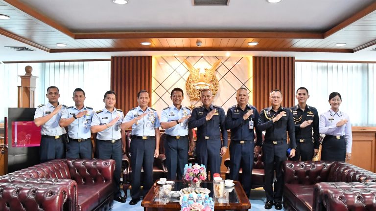 Perkuat Diplomasi Pertahanan Kawasan, Wakasau Terima Kunjungan Delegasi Angkatan Udara Thailand