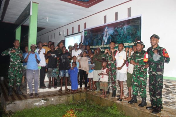 Jajaran Kodam XVIII/Kasuari Gelar Nobar Film Inspiratif dalam Rangka Peringatan Harkitnas ke-117