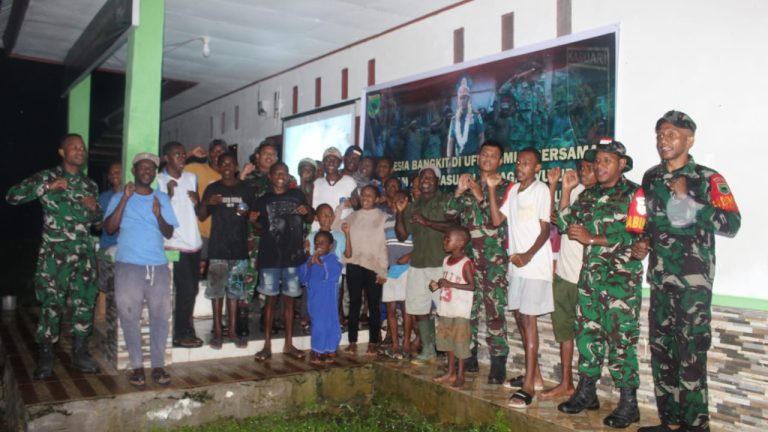 Jajaran Kodam XVIII/Kasuari Gelar Nobar Film Inspiratif dalam Rangka Peringatan Harkitnas ke-117
