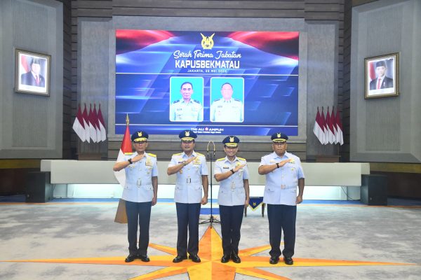 Kasau Pimpin Sertijab Kapusbekmatau, Tegaskan Peran Strategis Pembekalan TNI AU yang AMPUH