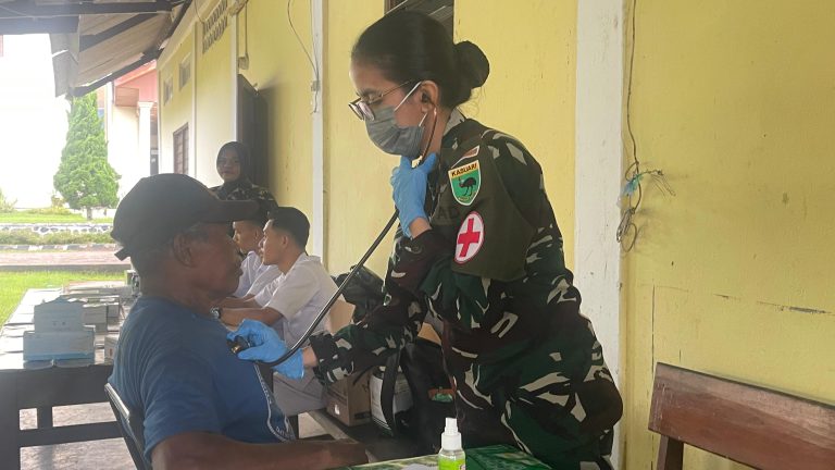 Indonesia Sehat dari Ufuk Timur : Kodam XVIII/Kasuari Wujudkan Bakti TNI Terpadu di Papua Barat dan Papua Barat Daya