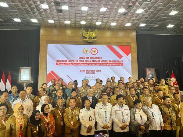 Pangdam XVIII/Kasuari Hadiri Sarasehan Kebangsaan Yang Dipimpin Ketua MPR RI, Bahas Perubahan Geopolitik Dunia