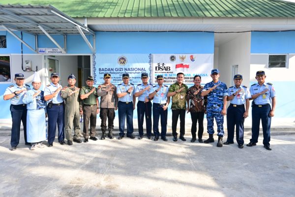 Pangkoopsud I Resmikan SPPG di Pekanbaru, Bukti Aksi TNI AU AMPUH