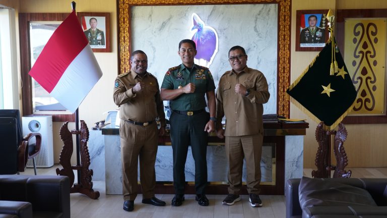 Kodam Kasuari-Pemkab, Bersinergi Percepat Pembangunan Manokwari Sebagai Ibu Kota Provinsi Papua Barat