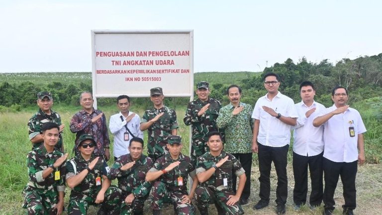 Disbtbau dan Kementerian ATR/BPN Tinjau Lahan Lanud Pangeran M. Bun Yamin, Perkuat Tata Kelola Aset TNI AU yang Transparan dan Akuntabel