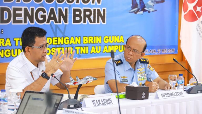 TNI AU dan BRIN Gelar FGD Strategis Dorong Terwujudnya Postur TNI AU AMPUH