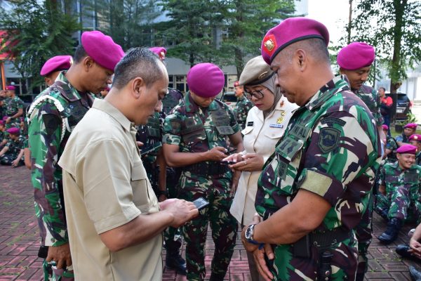 Tingkatkan Disiplin Dan Cegah Judi Online, Asintel Dankormar Laksanakan Pengecekan Dadakan