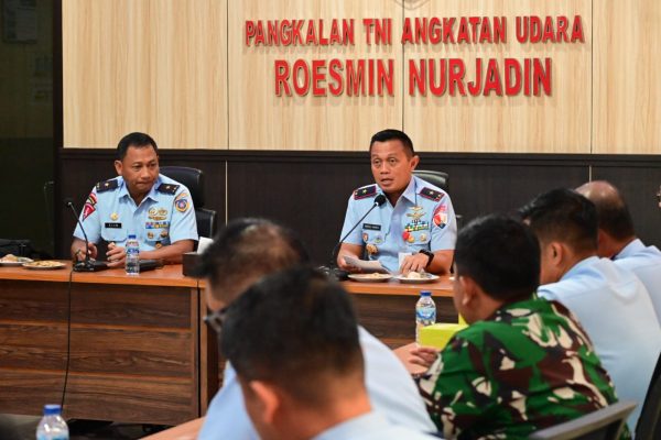 Lanud RSN Terima Kunjungan Aspotdirga Kaskoopsudnas, Perkuat Potensi Dirgantara Menuju TNI AU AMPUH