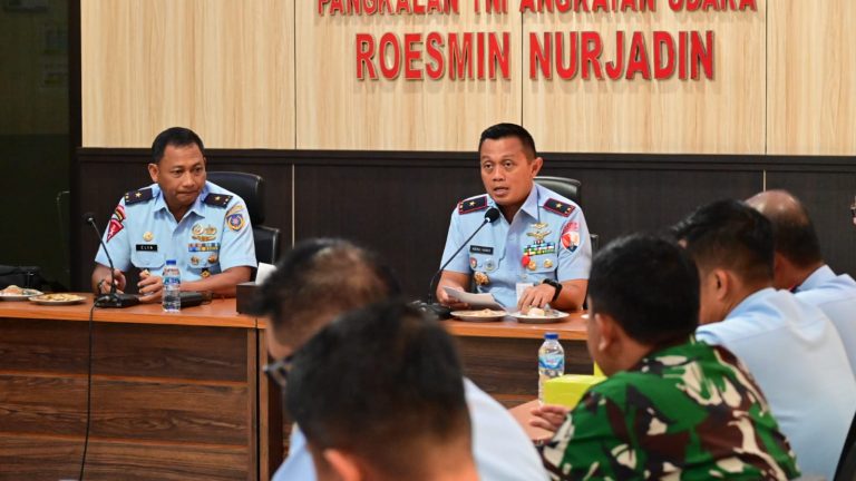 Lanud RSN Terima Kunjungan Aspotdirga Kaskoopsudnas, Perkuat Potensi Dirgantara Menuju TNI AU AMPUH