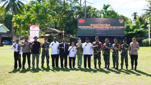 Pangdam Kasuari : TMMD 124 TA 2025 Tingkatkan Kesejahteraan, Perkuat Sinergi Antara TNI dan Rakyat