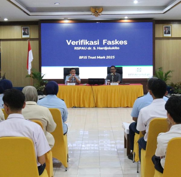 RSPAU Dr. S. Hardjolukito Jalani Verifikasi Trust Mark 2025, Perkuat Kualitas Layanan Kesehatan Digital TNI AU
