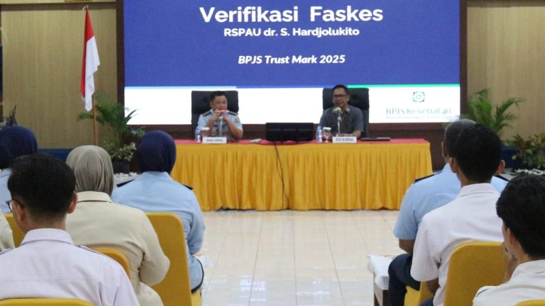 RSPAU Dr. S. Hardjolukito Jalani Verifikasi Trust Mark 2025, Perkuat Kualitas Layanan Kesehatan Digital TNI AU