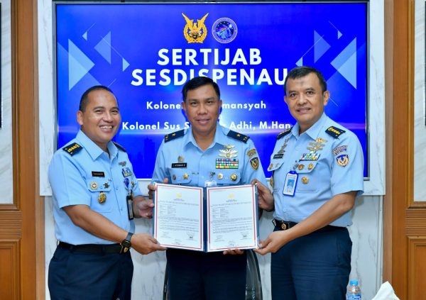 Kadispenau Pimpin Sertijab Sesdispenau, Dorong Penguatan Peran Dispenau Wujudkan TNI AU AMPUH
