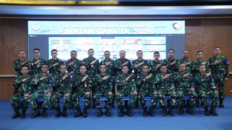 Latihan Sikatan Daya 2025 Resmi Dibuka, TNI AU Perkuat Kesiapan Operasi Udara yang AMPUH dan Terintegrasi
