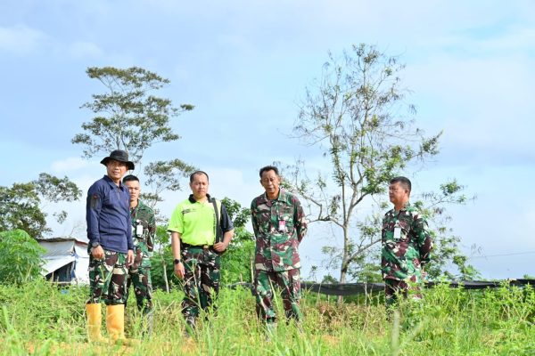 Perkuat Ketahanan Pangan di Sulawesi Tenggara, Danlanud Haluoleo Tinjau Langsung Lahan Pertanian TNI AU yang AMPUH