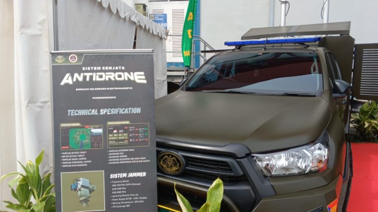 Pussenarhanud Kembangkan Teknologi Alutsista Anti Drone Berbasis Gelombang Elektromagnetik