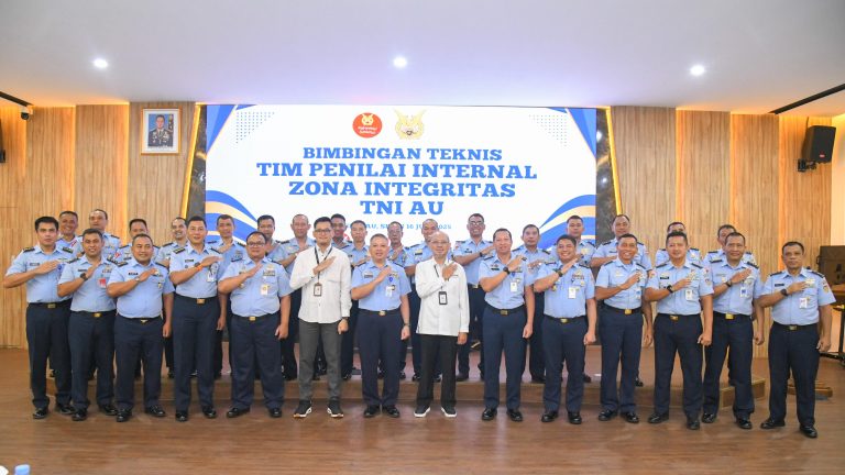 BIMTEK TPI Tahun 2025 Resmi Dibuka, Wujud Komitmen TNI AU AMPUH dalam Pembangunan Zona Integritas