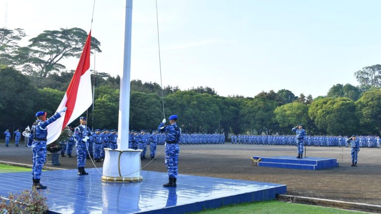 Upacara Bendera Bulanan di Mabesau, Momentum Pembinaan Nilai-Nilai Kebangsaan