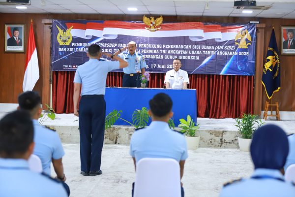 Puslaiklambangjaau Gelar Workshop Fasdukbang Tingkatkan Kompetensi Perwira TNI AU