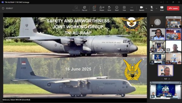 TNI AU dan RAAF Perkuat Sinergi Kelaikudaraan C-130
