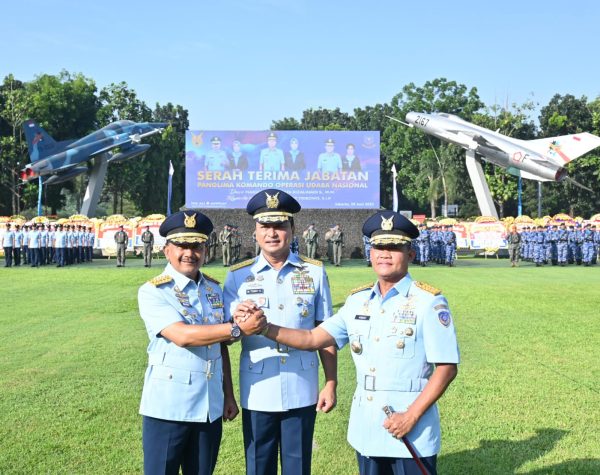 Kasau Pimpin Sertijab Pangkoopsudnas, Tegaskan Peran Strategis Koopsudnas sebagai Garda Depan Pertahanan Udara