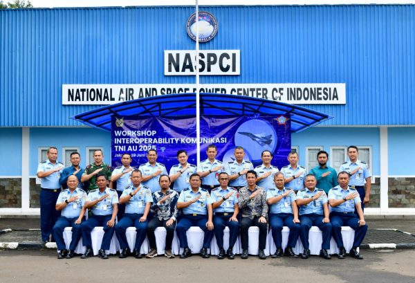 Waaskomlek Kasau Buka Workshop Interoperability Komunikasi TNI AU