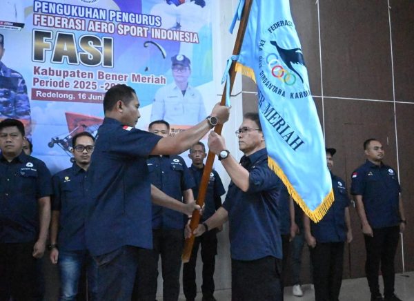 Ketua FASI Aceh Kukuhkan Pengurus FASI Bener Meriah, Perkuat Pembinaan Olahraga Dirgantara