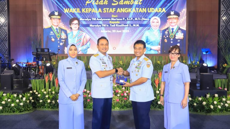 Mabesau Gelar Pisah Sambut Wakasau