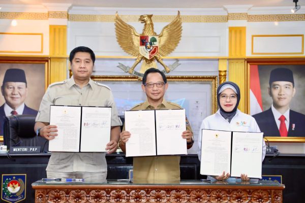 Kemendagri, Kementerian PKP, dan BPS Teken MoU Perkuat Basis Data untuk Dukung Program 3 Juta Rumah
