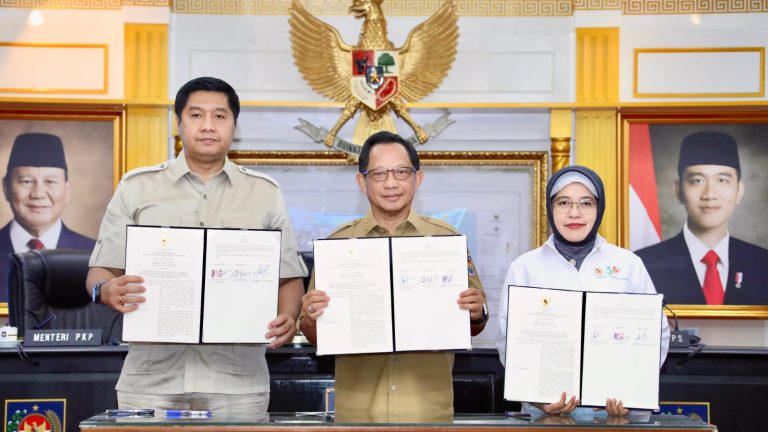 Kemendagri, Kementerian PKP, dan BPS Teken MoU Perkuat Basis Data untuk Dukung Program 3 Juta Rumah