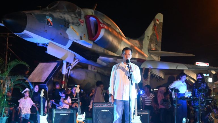 TNI AU Humanis, Danlanud Supadio Resmikan Ruang Terbuka untuk Publik