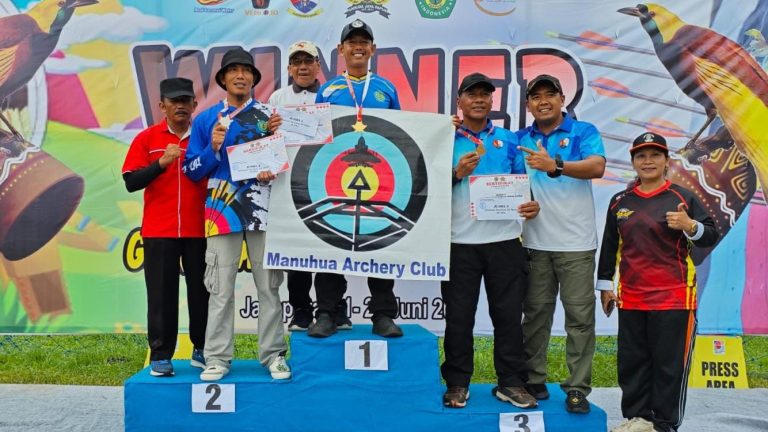 Atlet Panahan Lanud Manuhua Raih 13 Medali di Kejuaraan Garuda Jaya Archery II 2025