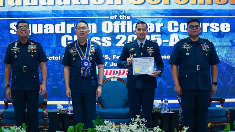 Tempuh Pendidikan di Filipina, Perwira TNI AU Raih The Best IMS