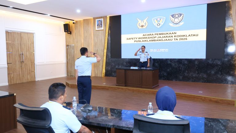 Puslaiklambangjaau Gelar Safety Workshop Jajaran Kodiklatau