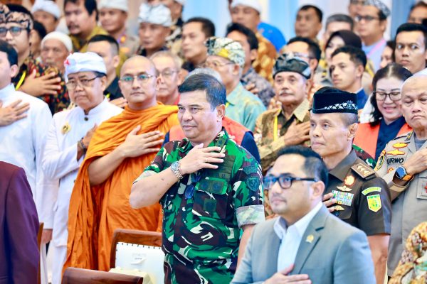 Askomlek Kasau Hadiri Doa Bersama Lintas Agama Peringatan Hari Bhayangkara ke-79