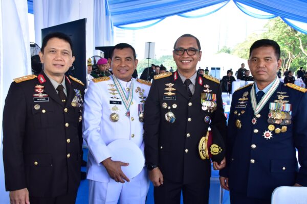 Jalin Sinergitas, Dankormar Hadiri Upacara Hari Bhayangkara Ke-79 Tahun 2025