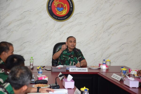 “Ketaqwaan Adalah Hal Mendasar Pada Jiwa Dan Mental Prajurit”, Asintel Dankormar Dalam Rapat Evaluasi Pelanggaran Semester I T.A. 2025