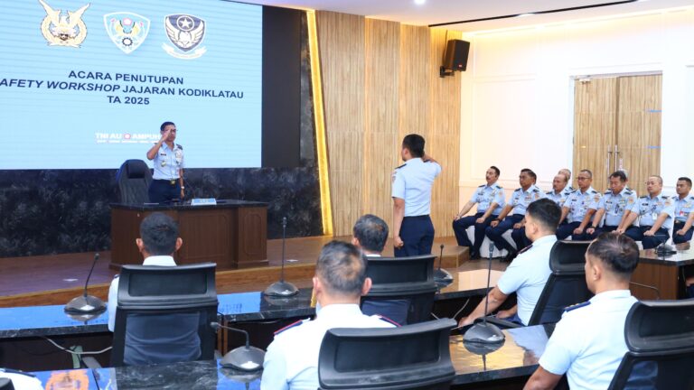 Kapuslaiklambangja TNI AU Tekankan Budaya Keselamatan Sebagai Nilai Strategis